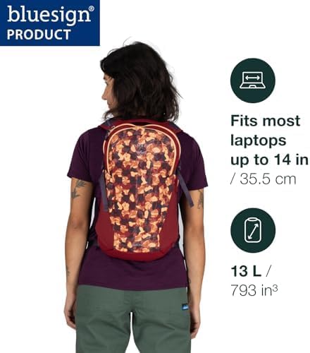 Osprey Daylite Commuter Backpack, Moody Burgundy - Image 2
