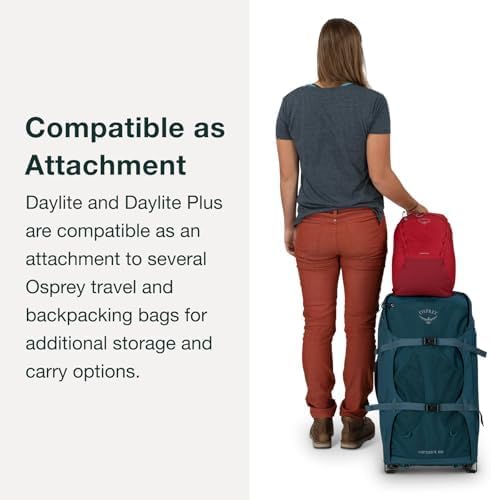 Osprey Daylite Commuter Backpack, Moody Burgundy - Image 5