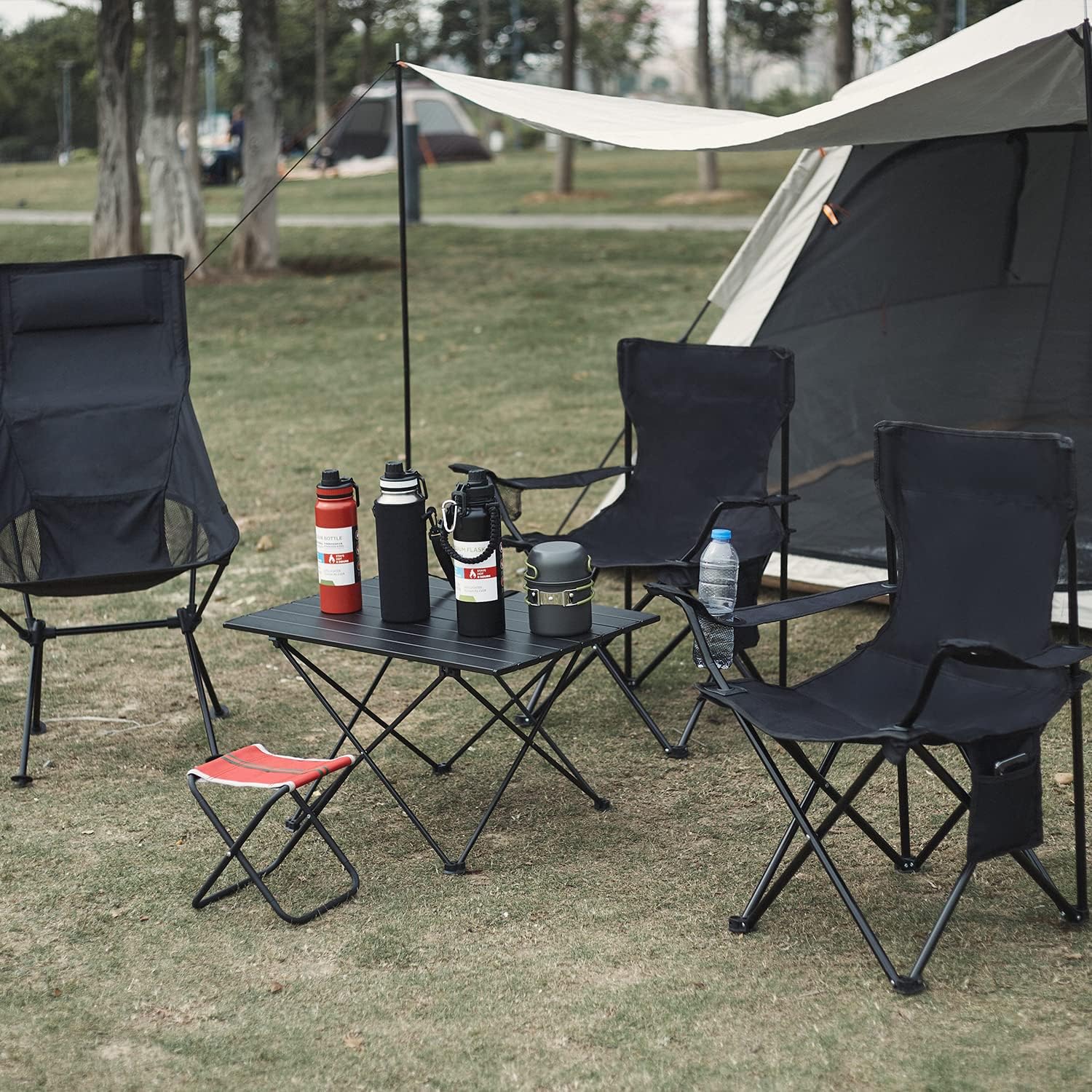 Damei century Folding Camping Chairs, for Beach, Lawn, Yard - Image 5